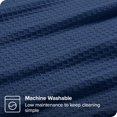 thumbnail image 3 of Bare Home Waffle Blanket - 100% Cotton - Lightweight & Breathable, 3 of 7