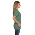 thumbnail image 2 of Hanes T-Shirt à Col en V Nano-T pour Femmes, m, Vert Vintage, 2 of 3