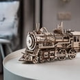 thumbnail image 3 of ROKR Locomotive Mechanical Gears Wooden Model Kit LK701, 3 of 5