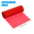 thumbnail image 2 of Unique Bargains 4.33'x295' (110mmx90m) Wax Thermal Transfer Ribbon, 1 Roll 1/2' Core Ink Out Barcode Ribbon with Core, Red, 2 of 6