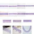 thumbnail image 1 of 5/8",3/4",1",1.25",1.75",2", 2.5", 3",3.25" Embroidered Lilac Venice Lace Trim, 1 of 1