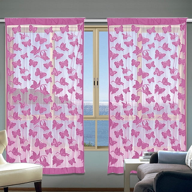 Birdeem Rideau à Fils pour Cloison de Porte, Voilage Décoratif de Fond avec Franges pour Séparateur de Pièce et Déco Maison, 39,4 X 78,7 Pouces