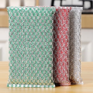 TopLLC Kitchen Gadgets Kitchen Dishwashing Cloth Sponge Wiping Household Cleaning Brush Non Greasy Double Sided Brush Bowl Cloth Kitchenware Cleaning Cloth Scouring Pad Sponge dishwashing dishrag