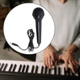 thumbnail image 3 of Microphone 3,5mm Noir Micro Portatif pour Piano Électronique Vlogging Clavier de Musique, 3 of 8