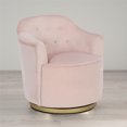 thumbnail image 3 of Petites graines Monarch Haven Hill Lounge Pivotant Accent, Light Pink, 3 of 9