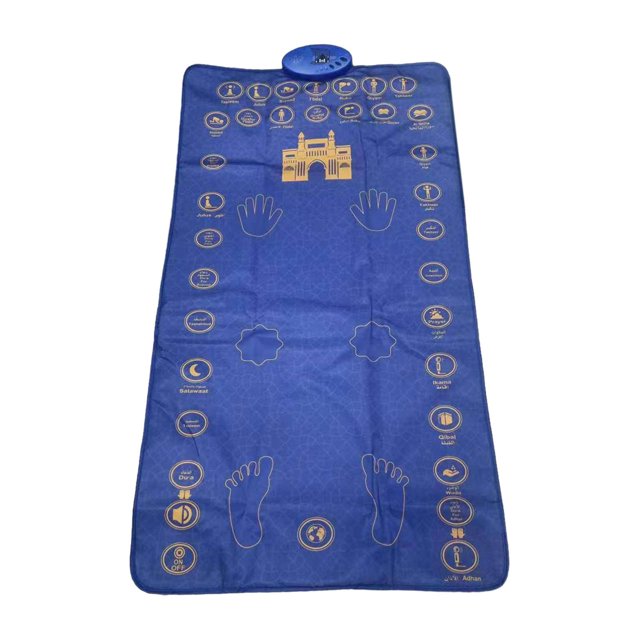 simhoa Adult Electronic Interactive Worship Blanket Durable for Bedroom Gift Indoor Bright Blue