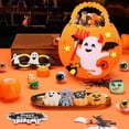 thumbnail image 2 of SIYTUAU Sac de Bonbons d'Halloween Non Tissé pour la Collecte de Friandises, Pochette Réutilisable pour Bonbons, Design Multicolore, Cadeau de Fête pour Enfants, Fourre-Tout de Collection, Conteneur de Transport, Accessoire D, 2 of 6