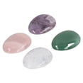 thumbnail image 2 of Worry Stones, 4 Pieces Thumb Worry Stone Exquisite Luster Stress Relief Widely Used  For Anxiety, 2 of 8