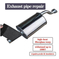 thumbnail image 3 of Fiberglass Repair Kit Pipe Simple Tools Furniture Wooden Handle Repair Quick Curing Repair Winding Tape, 3 of 5