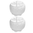 thumbnail image 1 of SHISUYAN 2 Pcs Mini Machine à Laver Portable Machine à Laver Automatique et VR avec Ventouse Inférieure Alimentation Usb pour Lessive Voyage Appartement Plastique, 1 of 8