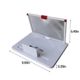 thumbnail image 3 of RKSTN Kitchen Utensils 3 Times Mobile Phone Amplifier, Portable 10'' Screen Magnifier, Acrylic Screen For Watching Games Movies Kitchen Utensils Set, 3 of 6
