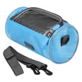 thumbnail image 2 of Cycling Bag, Bike Handlebar Mounted Bag, Cylindrical Storage Bag with Saperated Phone Bag Shoulder Strap, 2 of 7