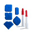 thumbnail image 1 of MYG 5pcs Silicone Sealant Tool Spreader Finish Kit Caulk Tile Grout Applicator, 1 of 4