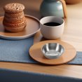 thumbnail image 2 of 6pcs Small Stainless Steel Bowls Mini Prep Soy Sauce Dipping Cups Reusable Metal Ramekins Silver, 2 of 8