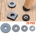 thumbnail image 2 of CHOK 20X Heavy Duty Furniture Feet Sliders Movers Bed Sofa Table Moving Gliders, 2 of 5