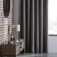 thumbnail image 4 of Bouclair Rideau Occultant en Chambray Charbon 52x108 Po (132x274 cm), 4 of 10