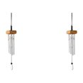 thumbnail image 3 of relayinert Home Décor Stylish Wind Chime Pendant Add Charm To Home Small Wind Chimes burlywood 2Set, 3 of 6