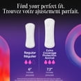 thumbnail image 3 of Kotex Daily Wrapped Liners, Light Absorbency, Extra Coverage, 104 Count, 3 of 7