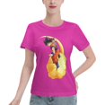 thumbnail image 1 of T-Shirt Basique à Manches Courtes pour Femmes Dragon Ball Wukong, 1 of 6