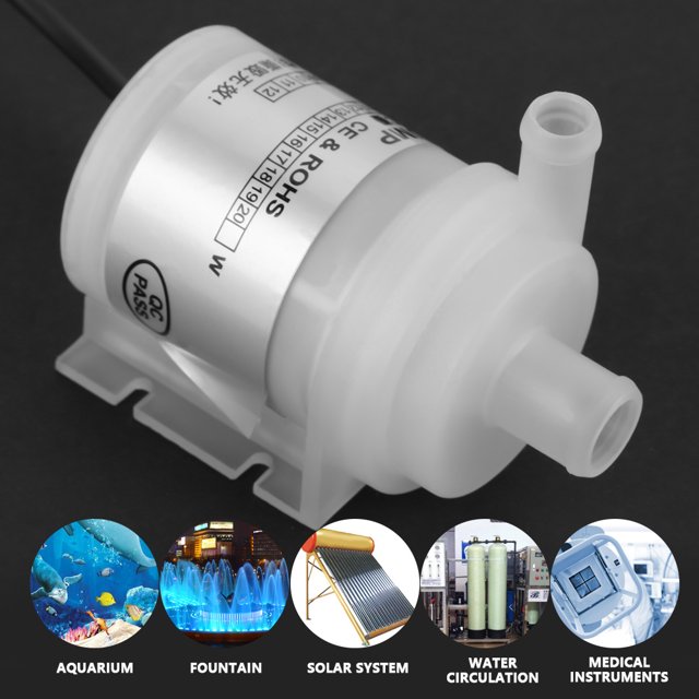 Dioche Water Pump, Brushless Water Pump, Lightweight And Compact Design, For Aquarium Fountain Solar System Water Circulation System