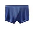 thumbnail image 1 of Posijego Men's Seamless Boxer Briefs Short Leg Underwear Mens Soft Breathable Stretch Underpants Solid Color, 1 of 2