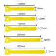 thumbnail image 4 of yeacher Reusable Nylon Cable Ties - 10x150mm Yellow, Multi-Purpose Organizer for Home & Office Use, 4 of 6
