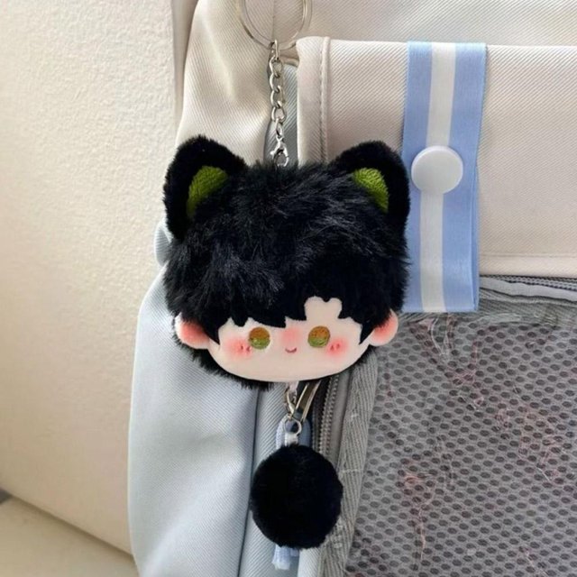 Game Love And Deepspace Xavier Sylus Rafayel Cosplay Keychain Plush Figure Doll Keyring Key Chain Bag Backpack Pendant Prop Gift O9A5