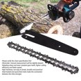 thumbnail image 4 of Mini Chain Guide Bar Combo, Manganese Steel, Faster Speed,and Wear  Gear Teeth, Heat Treated and Hardened Rivets, Lightweight, Long Life,  Cutting, 4 of 8