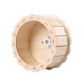 thumbnail image 4 of lionlar Cage de Roue de Course en Bois pour Hamster Accessoires Rouleau Silencieux Tapis Roulant Hamster 19 cm, 4 of 7