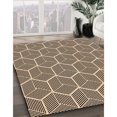 thumbnail image 3 of Ahgly Company Tapis d'Intérieur Lavables en Machine, Carrés Transitionnels Kaki Or, Carrés de 3', 3 of 7
