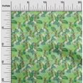thumbnail image 2 of oneOone Rayon Light Green Fabric Tropical Craft Projects Decor Fabric Printed By The Yard 56 Inch Wide, 2 of 5