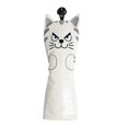 thumbnail image 3 of Golf Club Head Covers Mallet Putter Cat Pattern Accessories Putter Cue Headcover 5 Fairwaywood White, 3 of 8