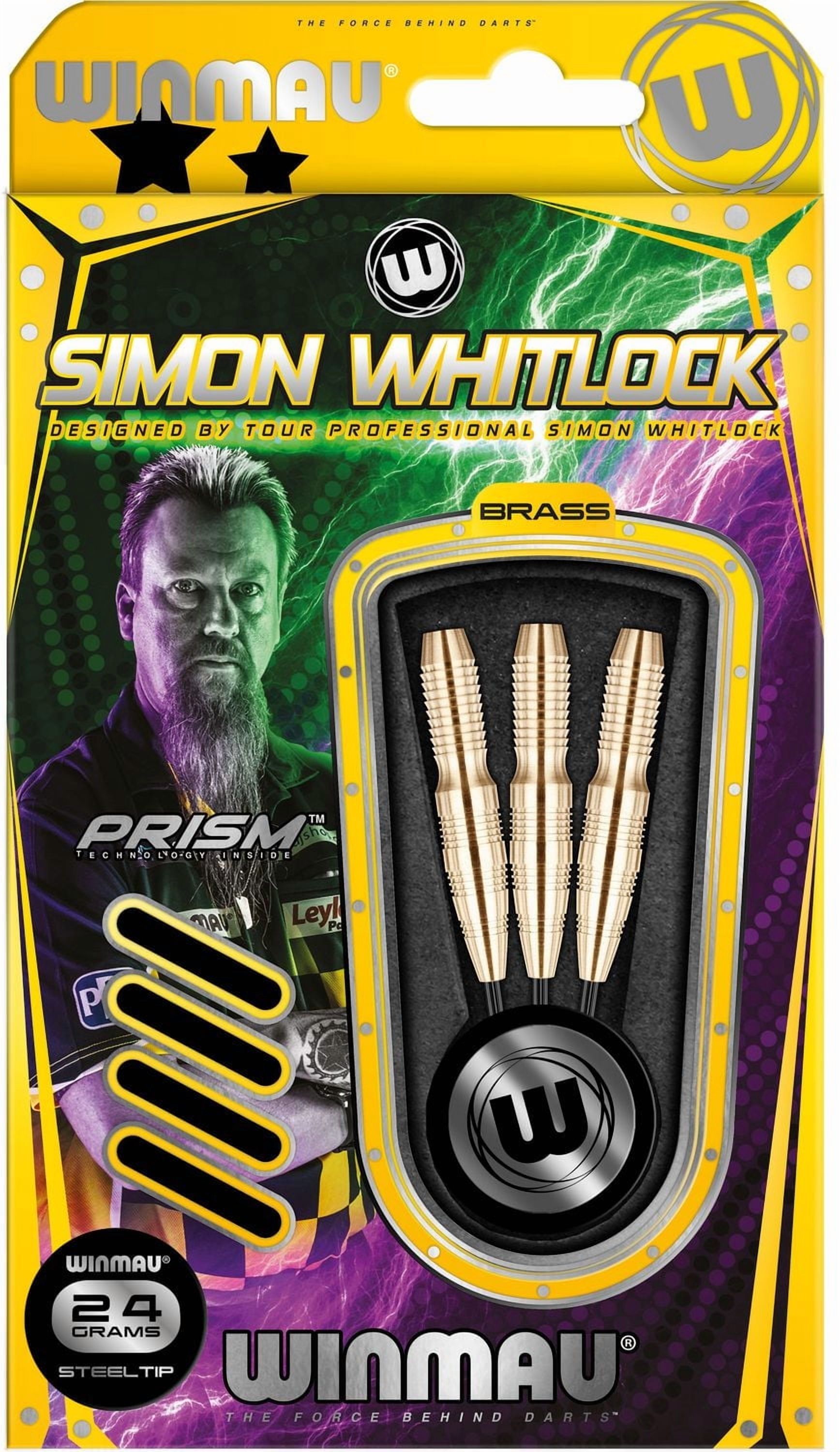 Winmau Simon Whitlock Steel Tip Brass Darts, Grams