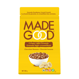 MadeGood Granola clair à la banane croustillante chocolat 284g