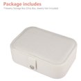thumbnail image 3 of Dsseng Jewelry Box for Women  Double Layer Soft Travel Jewelry Organizer  Adjustable Portable Jewelry Display Box Storage Case for Necklace Earring Rings  High Capacity and Compact  Black, 3 of 10