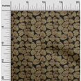 thumbnail image 2 of oneOone Cotton Poplin Light Brown Fabric Tropical Sewing Craft Projects Fabric Prints By Yard 42 Inch Wide, 2 of 5