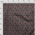 thumbnail image 3 of oneOone Tissu Polyester Spandex Rose Matériel de Robe Florale Tissu Imprimé Tissu au Mètre 56 Pouces de Large, 3 of 4
