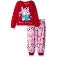 thumbnail image 1 of Komar Kids Girls' Pajama Cute Top and FunPants Sleepwear Set, 1 of 1