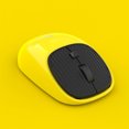 thumbnail image 1 of COFEST Wireless Mouse 2.4G Noiseless Mouse with USB Receiver Portable Computer Mice for Desktop Computer Laptop Yellow, 1 of 4