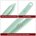 thumbnail image 4 of Unique Bargains Pinces Autocollantes pour Artisanat Pointe Droite avec Ressort, Vert, 10 Pcs, 4 of 4