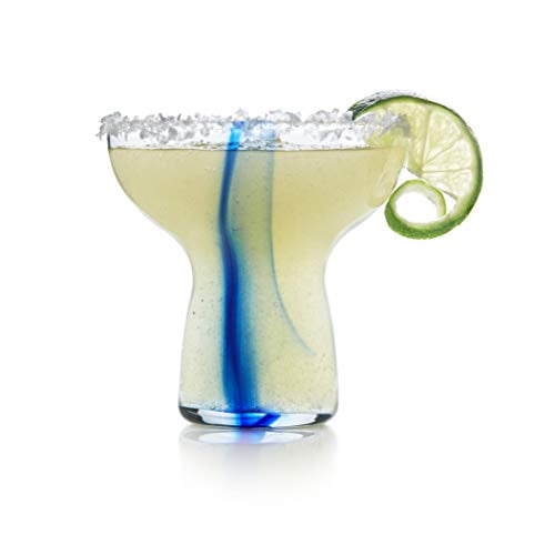 Libbey Blue Ribbon Stemless Margarita Glasses, Set of 6