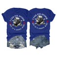 thumbnail image 2 of T-shirts pour Femmes I'm Radio-Active 2026 Été Décontracté Manches Courtes Col Rond Ham Operator Radio Amateur T-Shirts Graphiques, 2 of 4