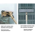 thumbnail image 2 of Agiferg Window Cleaner 2 In 1 Rotatable Window Cleaning Tool Kit With Extension Pole, Telescopic Window Washing Equipment With Head For Indoor/Outdoor Car Glas, 2 of 7