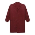 thumbnail image 3 of Jhaoyu Unisex Men Women Overall Dustproof Jacket Wrinkle-resistant Work Coat Dustproof Jacket Red 175, 3 of 5