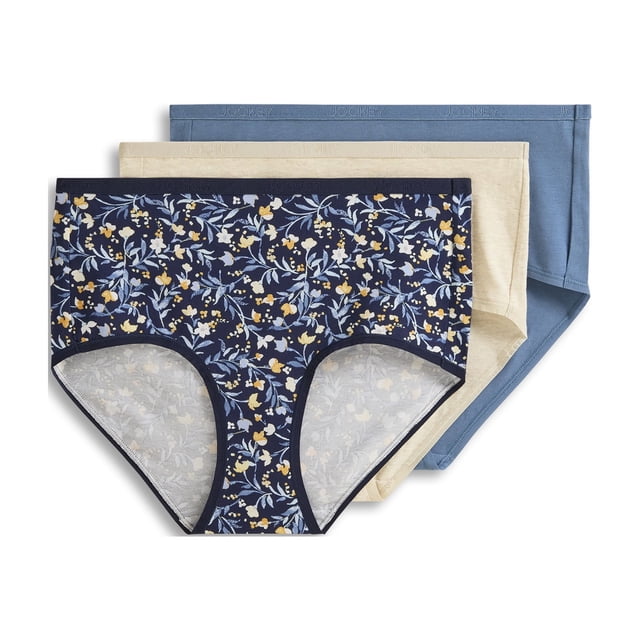Jockey Culotte Moderne Extensible en Coton Biologique pour Femmes - Lot de 3