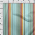 thumbnail image 2 of oneOone Polyester Lycra Fabric Bayadere Stripe Printed Fabric 1 Yard 56 Inch Wide, 2 of 4