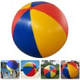 thumbnail image 3 of Ballon de Plage Gonflable pour Enfants Matériau PVC Multicolore Diamètre 12 Pouces Conception Légère, 3 of 7