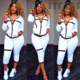 thumbnail image 1 of Ensemble de Survêtement pour Femmes 2 Pcs, Marque pour Dames, Automne, Manches Longues, Décontracté, Chandails à Capuchon à Col Rond + Pantalons Longs, Grande Taille, спортивный кост, 1 of 4