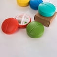 thumbnail image 4 of Étui Organisateur de Rangement Portable pour Capsules et Comprimés à 4 Compartiments, Forme Ronde, pour Voyage, 4 of 4