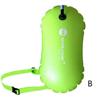 Bouée de Natation en PVC, Bouée de Sécurité, Sac à Séchage à l'Air, Bouée de Remorquage, Flotteur Gonflable Y1Y0
